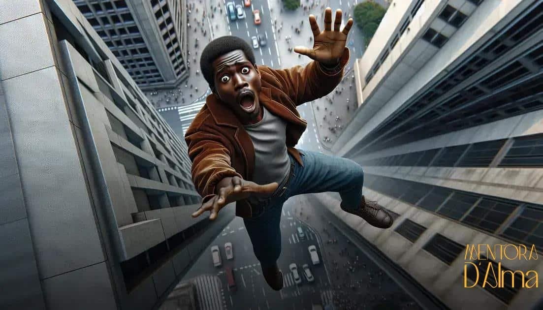 O que significa sonhar com pessoa caindo de um prédio e suas implicações