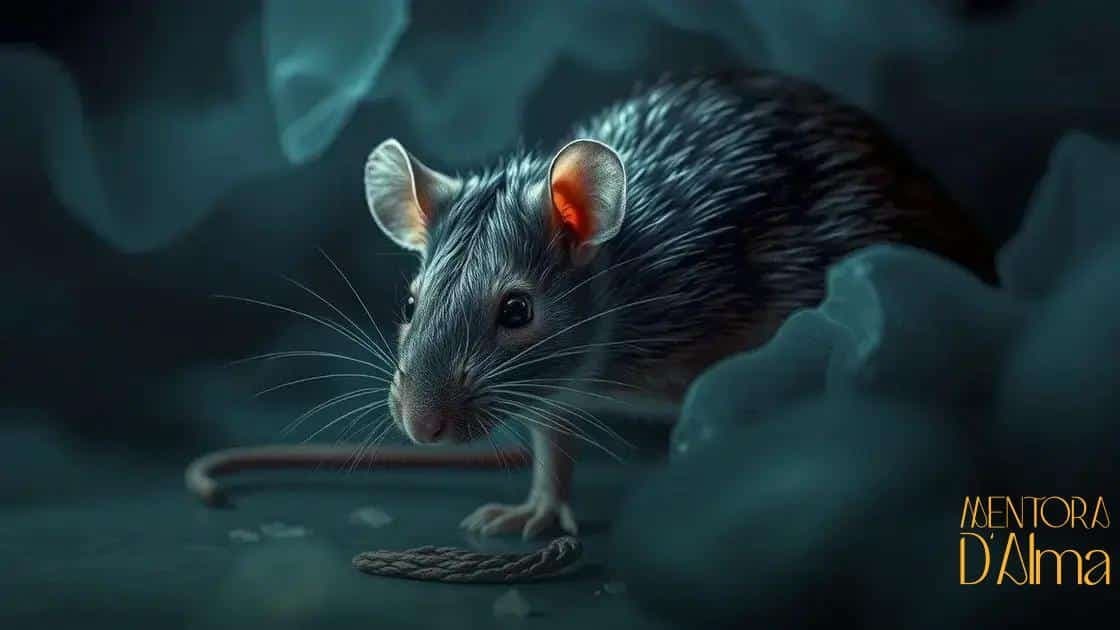 Sonhar com rato: descubra o que esse sonho pode significar
