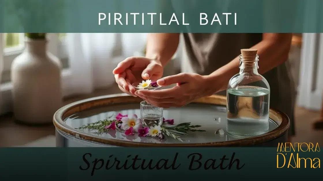 Banho espiritual para momentos difíceis: encontre alívio e renovação agora