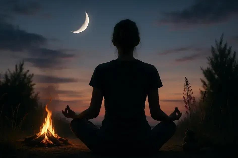 Lua crescente na espiritualidade: por que ela é poderosa para seu equilíbrio interior